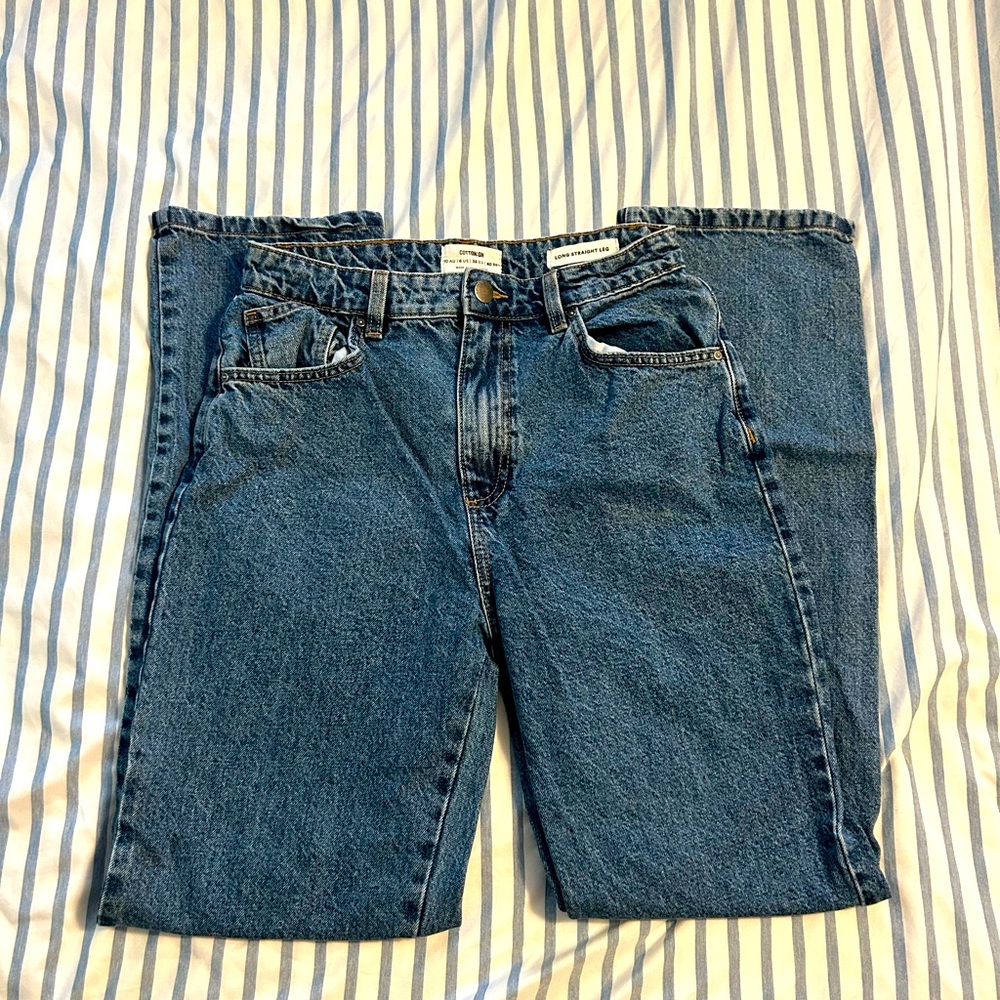 EUC Long Straight Leg Jeans